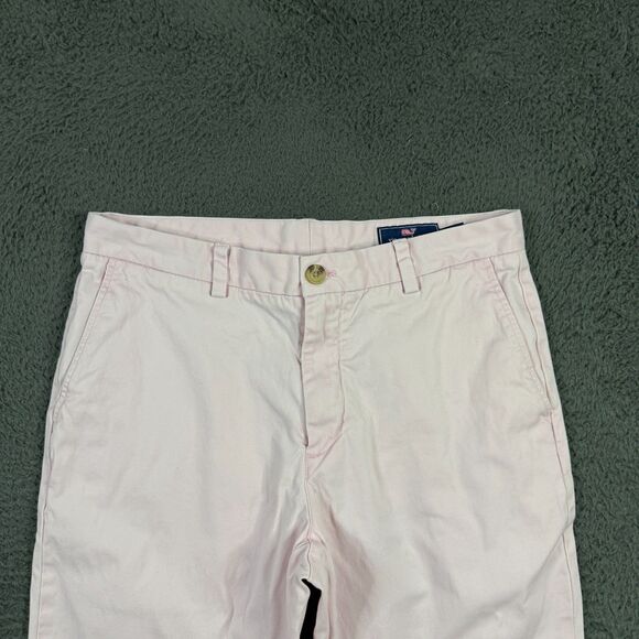 Vineyard Vines Pants Mens 32x30 Pink Breaker Pant Chinos Preppy Casual - Picture 2 of 14